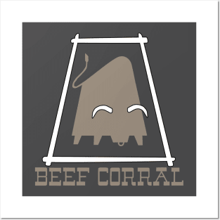 Beef Corral Posters and Art